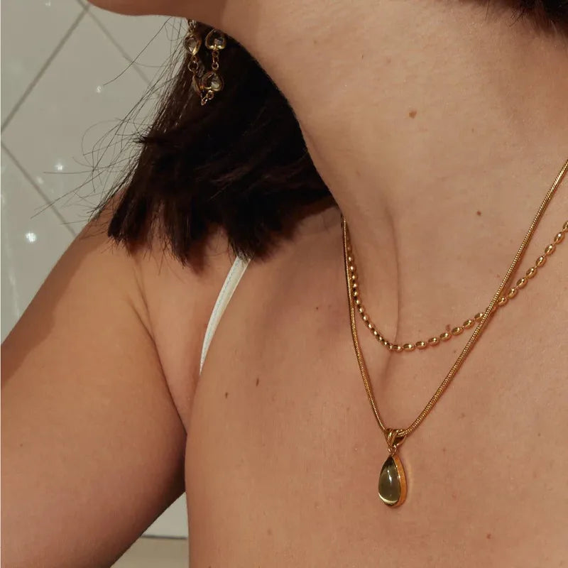 Oliver Water Drop Necklace