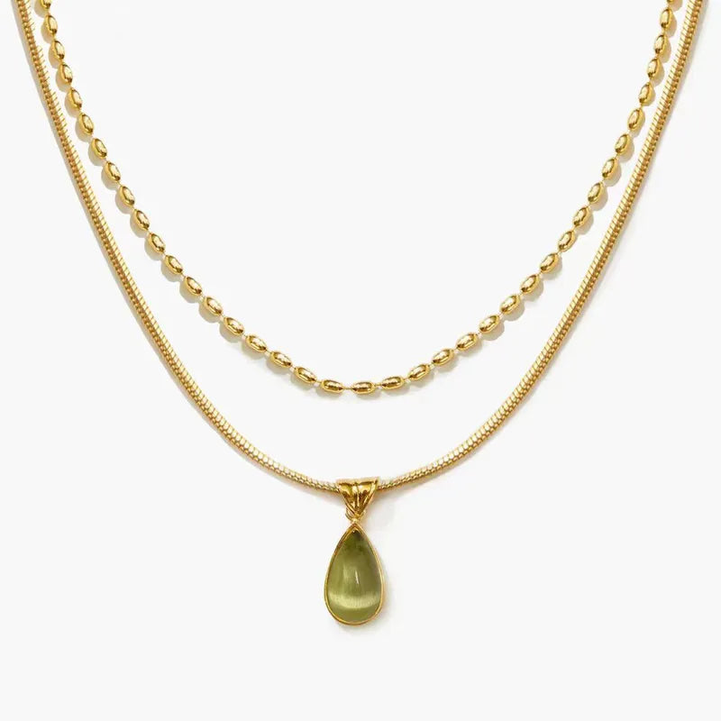 Oliver Water Drop Necklace