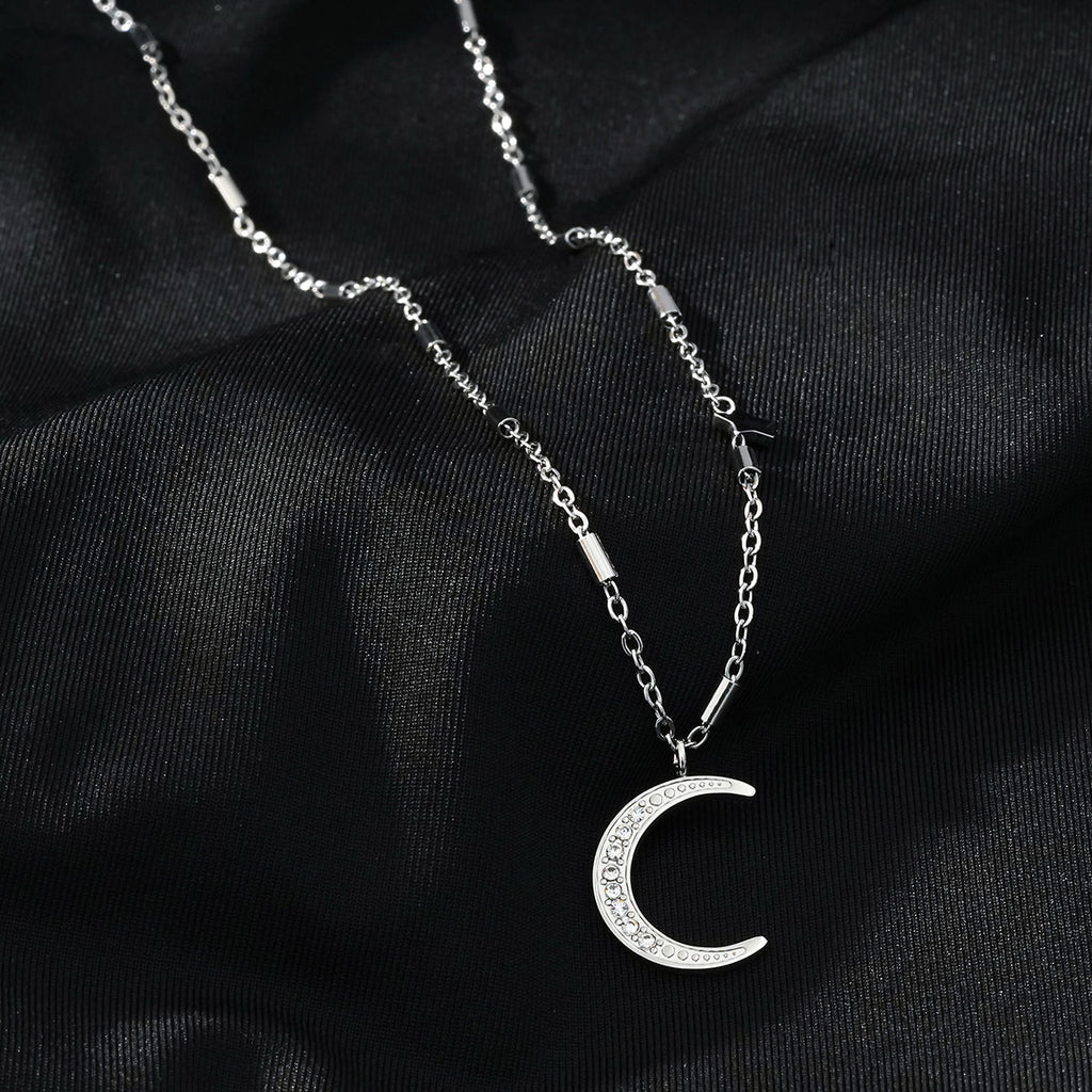 Almeria Silver Celestial Magic Necklace