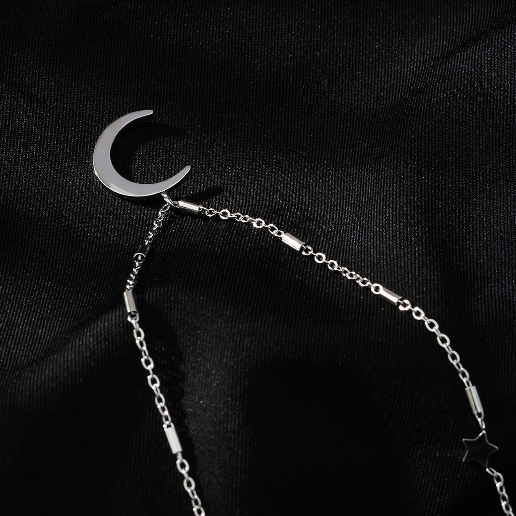 Almeria Silver Celestial Magic Necklace