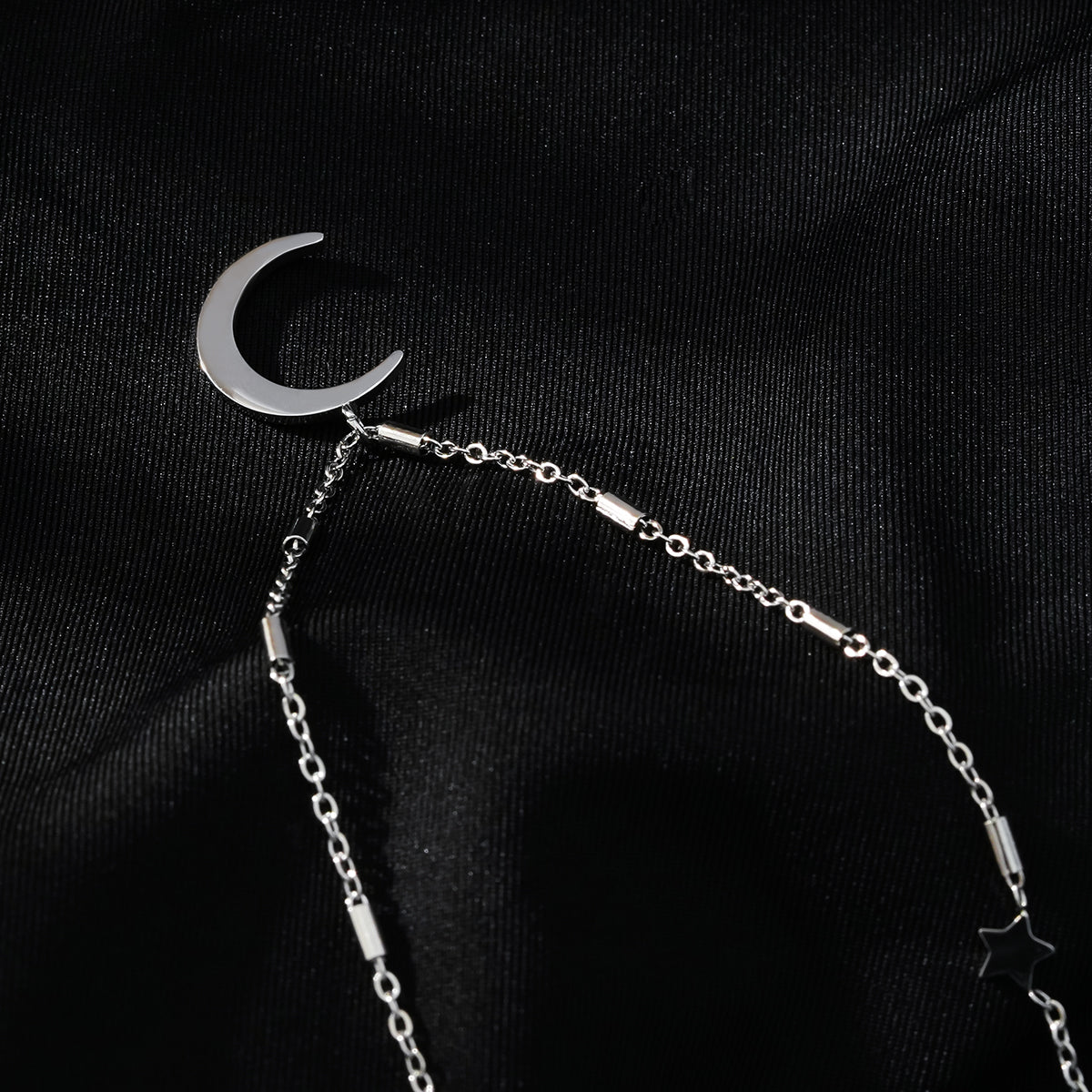Almeria Silver Celestial Magic Necklace