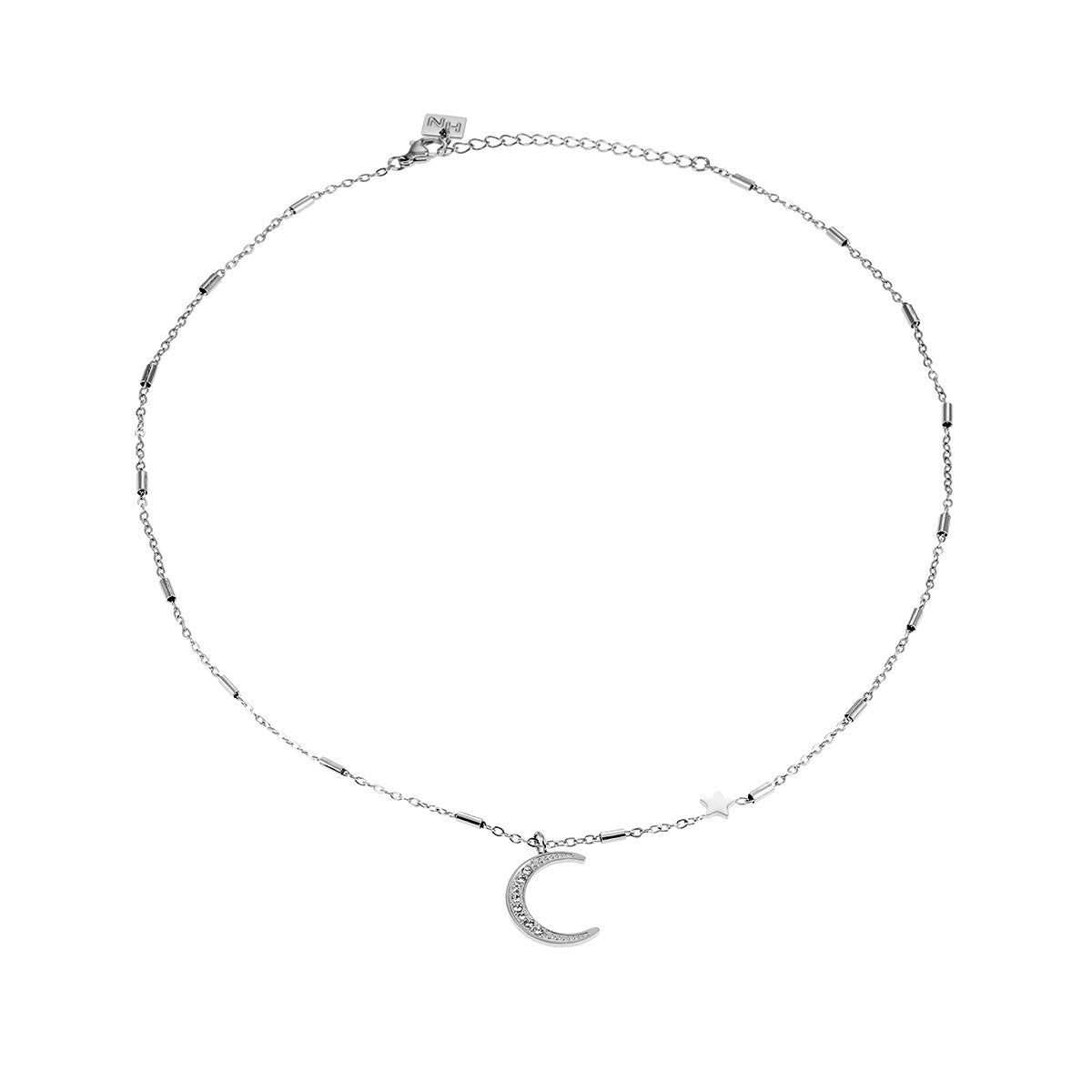 Almeria Silver Celestial Magic Necklace