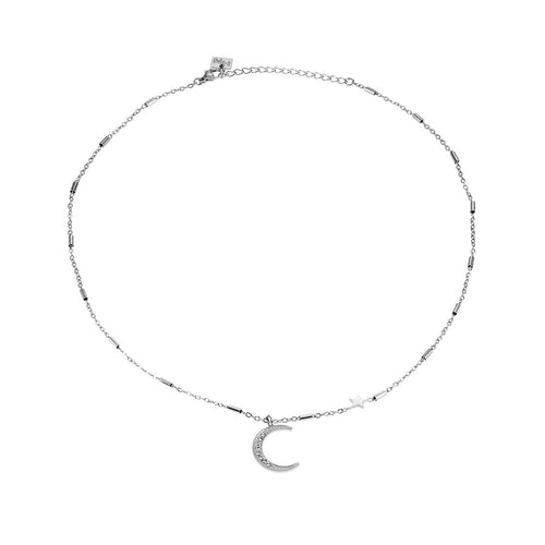 Almeria Silver Celestial Magic Necklace