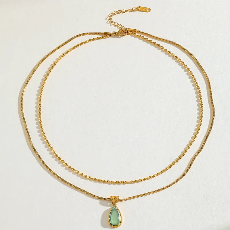 Oliver Water Drop Necklace