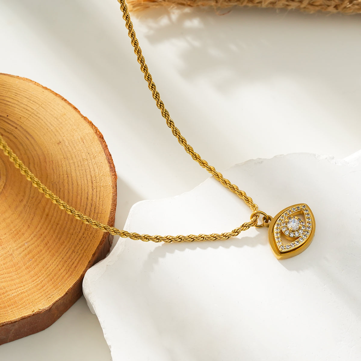 Protactor Evil Eye Necklace