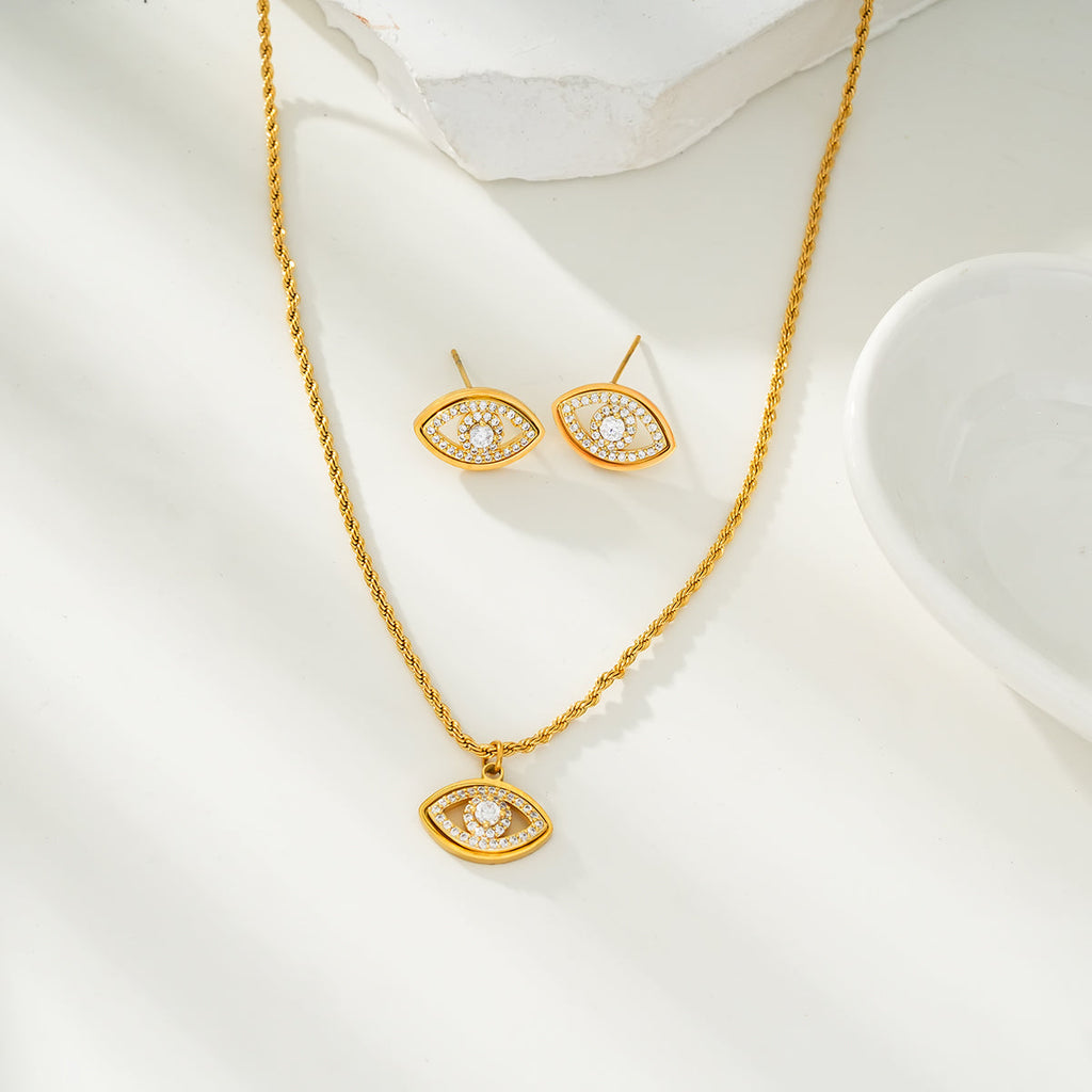 Protactor Evil Eye Necklace