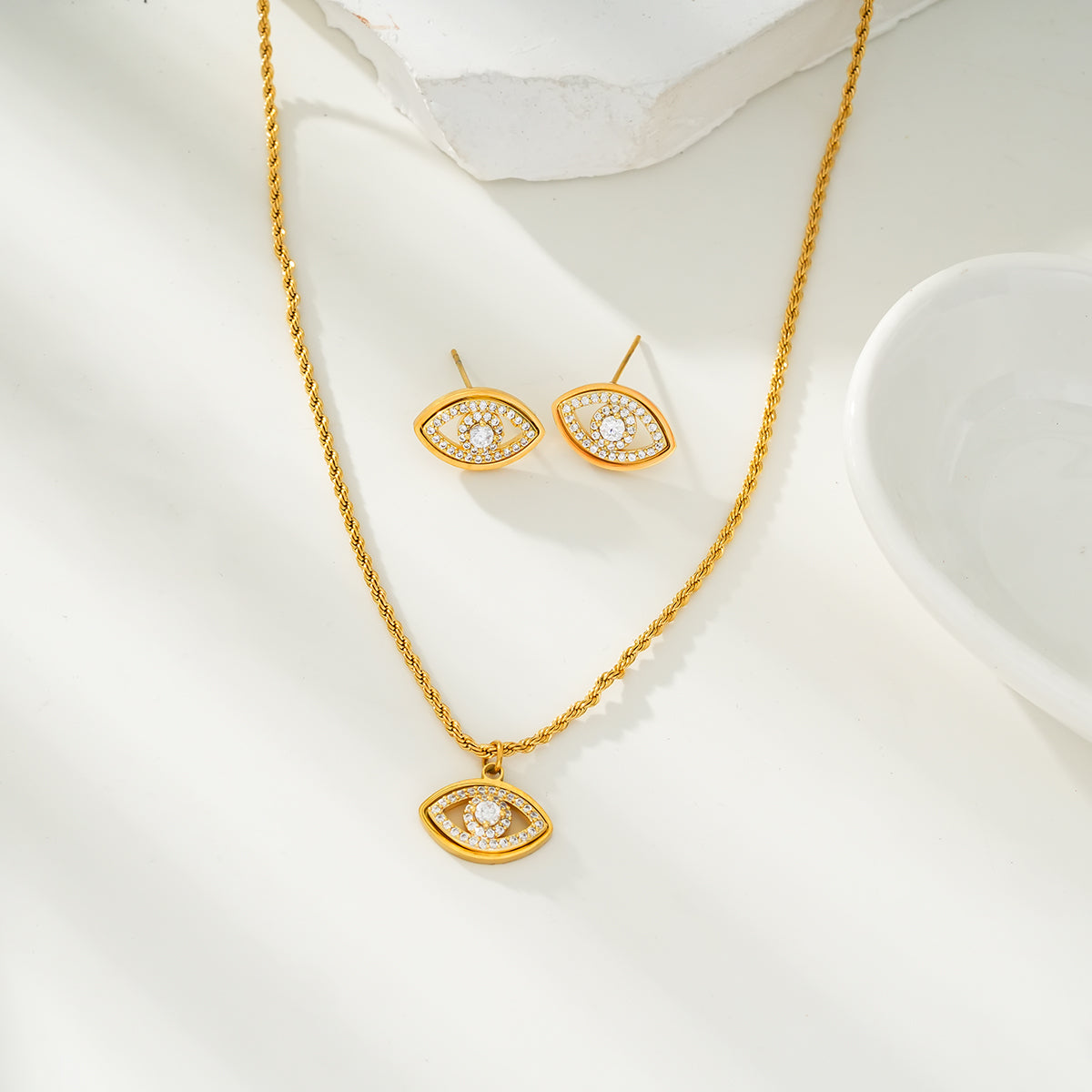 Protactor Evil Eye Necklace