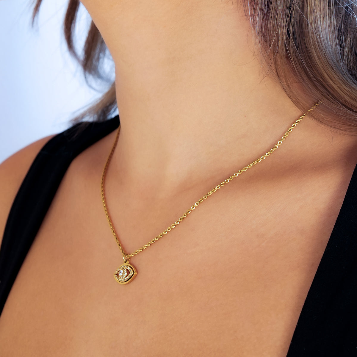 Protactor Evil Eye Necklace