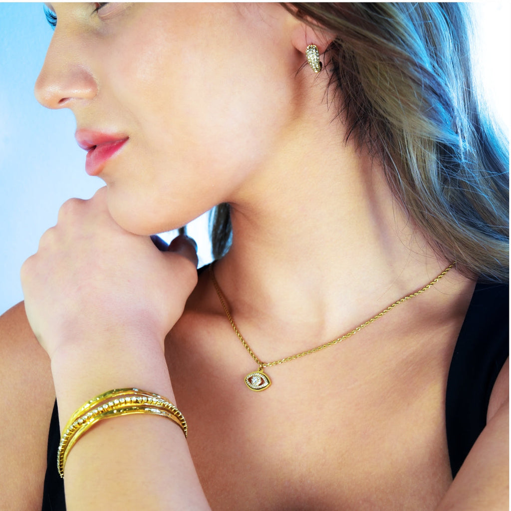 Protactor Evil Eye Necklace