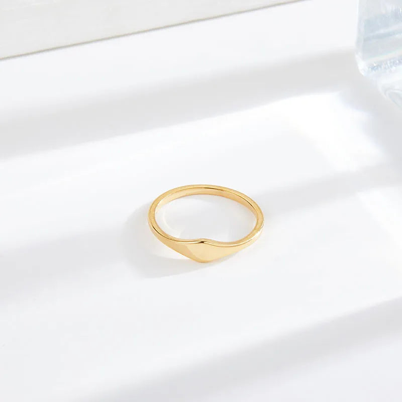 Glossy Golden Ring
