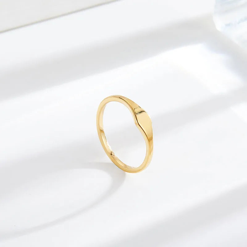 Glossy Golden Ring