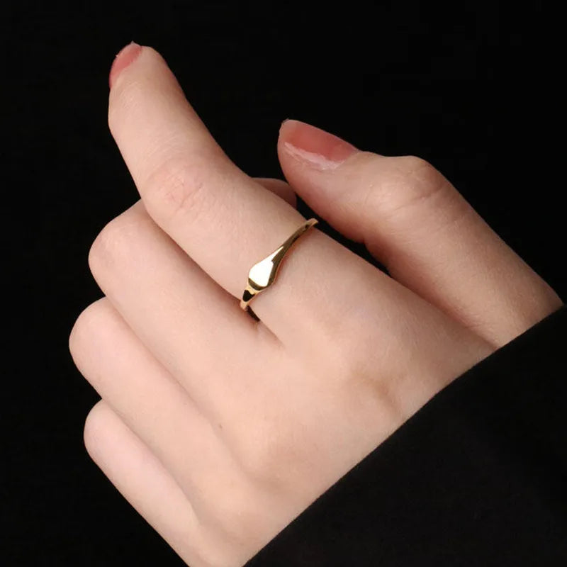 Glossy Golden Ring