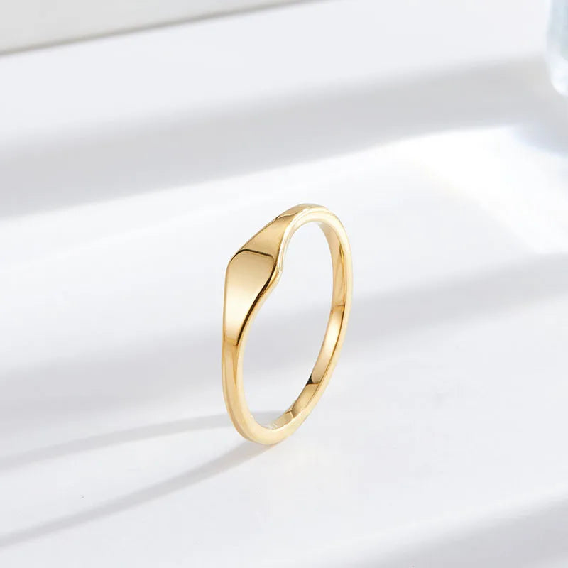 Glossy Golden Ring